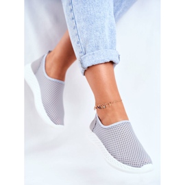 SEA Chaussures Sport Slip-on Femme Gris Gestacio 2
