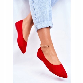 PS1 Ballerines Femme Eco-Suède Rouge Bellissima 2 PS1 Ballerines Femme Eco-Suède Rouge Bellissima 2