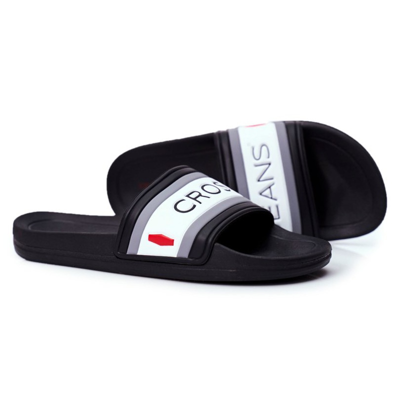 Chaussons Homme Cross Jeans Noir FF1R4091C le noir 1