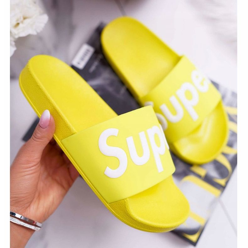 PS1 Chaussons Jaunes Femme Super Losaria 2