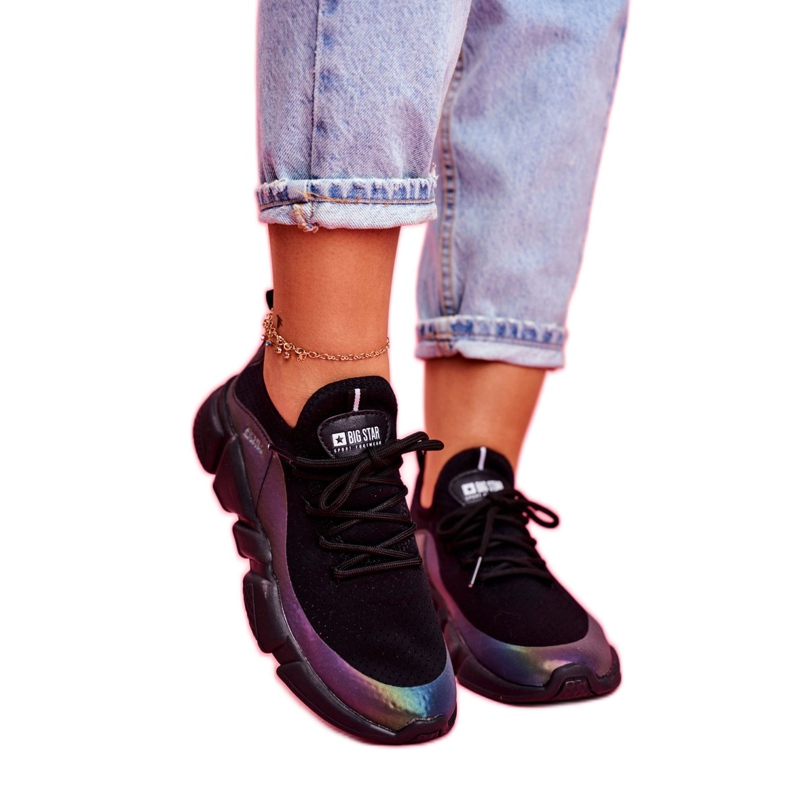 Chaussures de sport pour femmes Big Star Noir FF274A053 multicolore 2