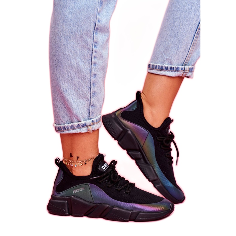 Chaussures de sport pour femmes Big Star Noir FF274A053 le noir multicolore 3