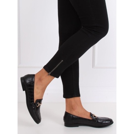 Noir Mocassins femme noirs T356P Noir le noir 2