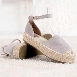 Seastar Espadrilles Grises Sur La Plateforme 1 Seastar Espadrilles Grises Sur La Plateforme 1