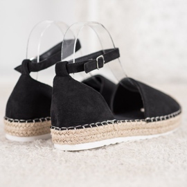 Seastar Espadrilles En Daim Avec Boucle le noir 2