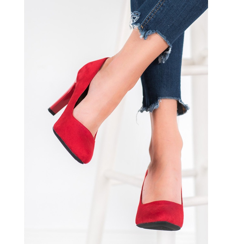 J. Star Escarpins élégants rouge 1