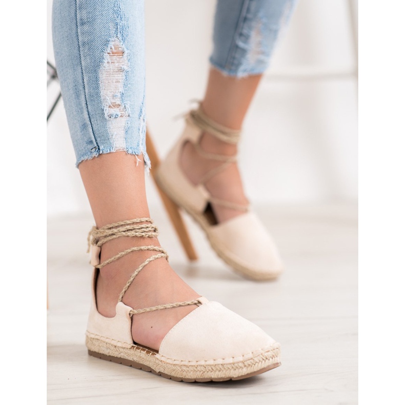 Seastar Espadrilles En Daim Avec Liaison brun 2