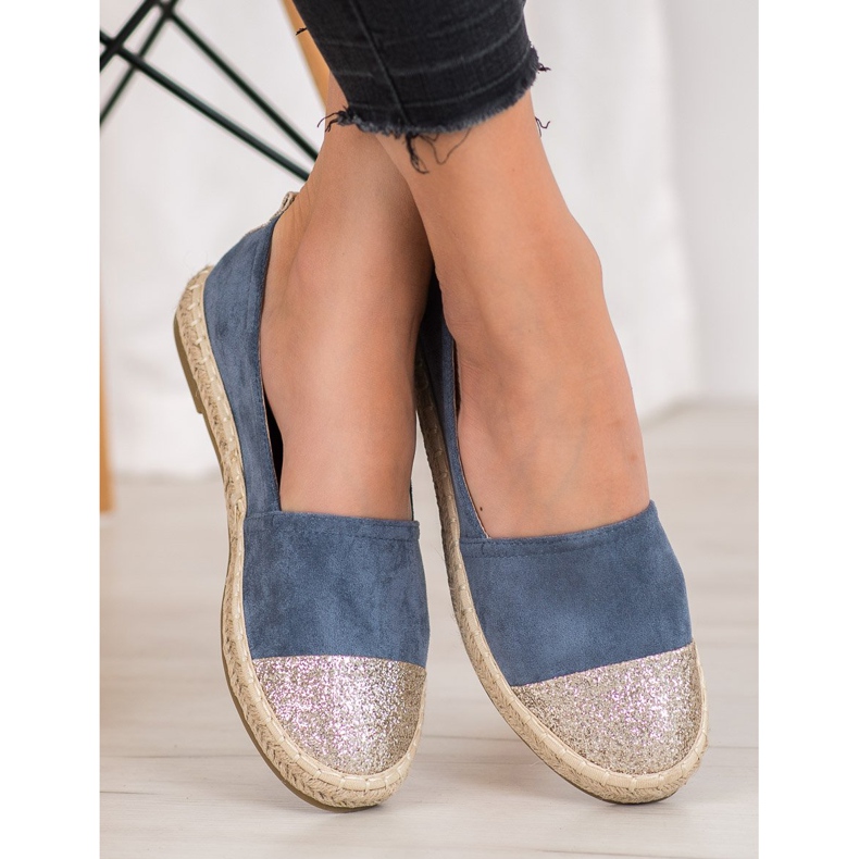 Seastar Espadrilles À Paillettes bleu 2