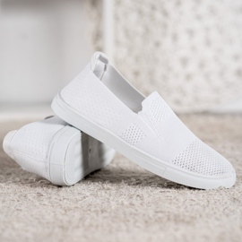 Slipons MCKEYLOR blancs blanche 2