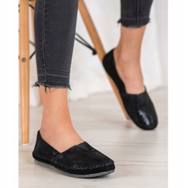 Culotte en cuir VINCEZA le noir multicolore 2