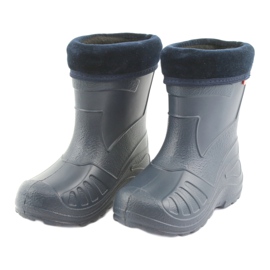 Bottes de pluie enfant Befado bleu marine 162x103 3