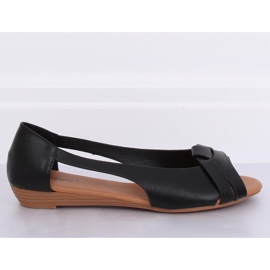 Ballerines coupées noires CC221P Noir le noir 2