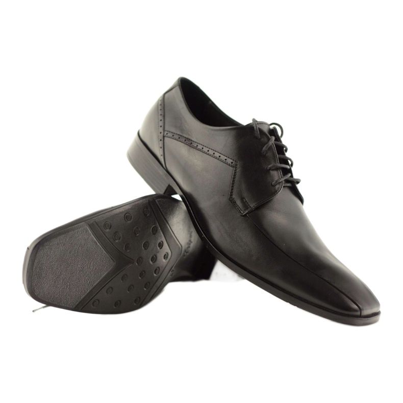 Chaussures homme en cuir Pilpol 1261 noir 3