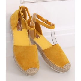 Espadrilles femme miel JH95P Jaune 3