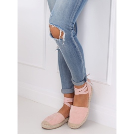 Espadrilles roses pour femmes LL-230P Rose 2