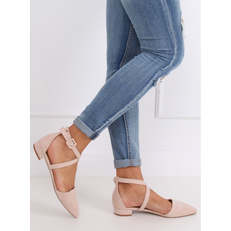 Ballerines coupe beige LL-213P Beige 2