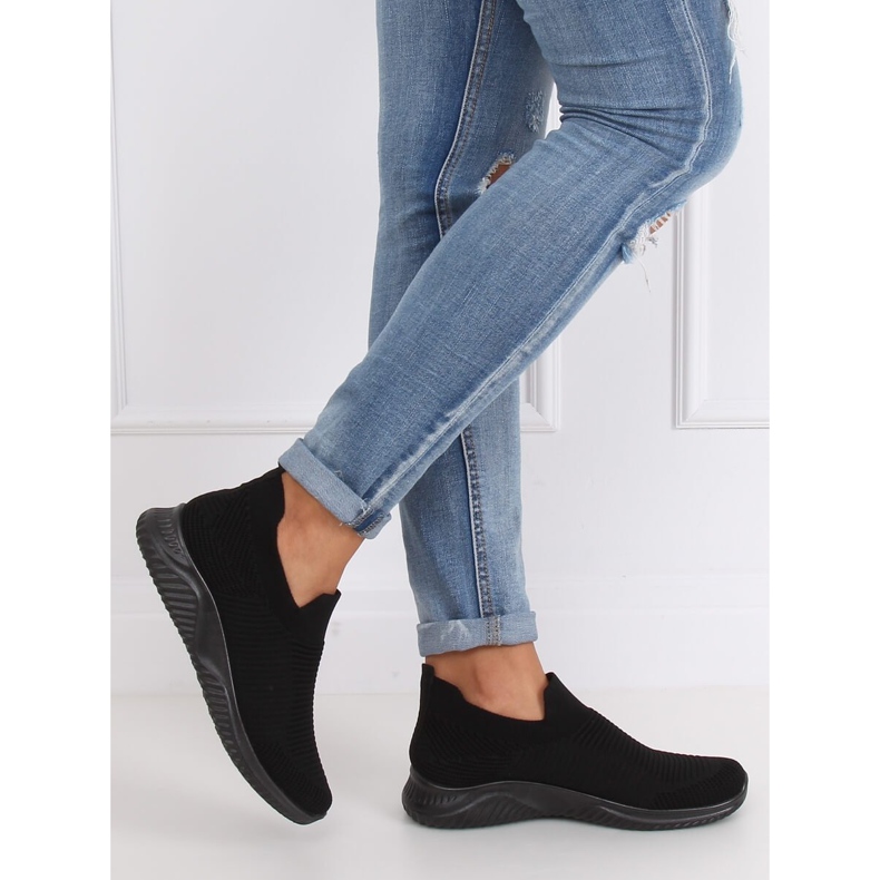 Noir 9924 Chaussures de sport noires 1