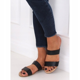 Chaussons droits noirs S060074 Noir 1