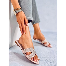 Chaussons roses pour femmes roses Q-88 Rose 2 Chaussons roses pour femmes roses Q-88 Rose 2