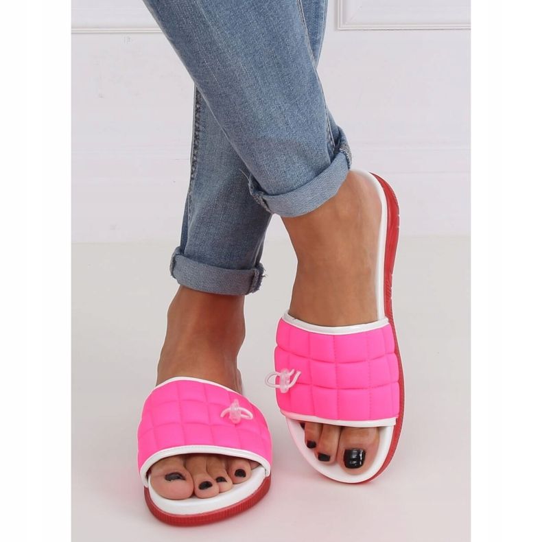 Chaussons femme fuchsia G-338 Fushia rose 1 Chaussons femme fuchsia G-338 Fushia rose 1