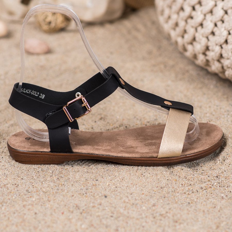 Evento Sandales confortables noir 2