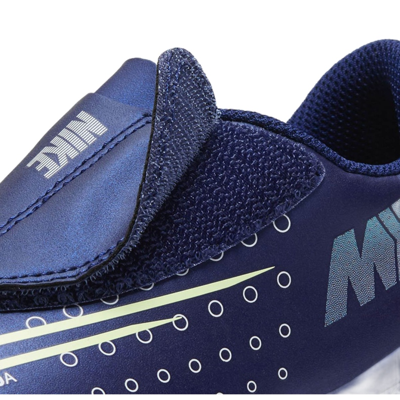Chaussures de football Nike Mercurial Vapor 13 Club Mds Mg PS (V) Jr CJ1149 401 bleu marin 3