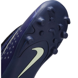 Chaussures de football Nike Mercurial Vapor 13 Club Mds Mg PS (V) Jr CJ1149 401 bleu marine 4