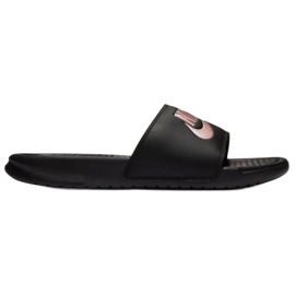 Nike Benassi Just Do It W 343881-007 le noir rose 2