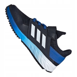 Chaussures Adidas FortaFaito Jr EE7313 bleu marin 1