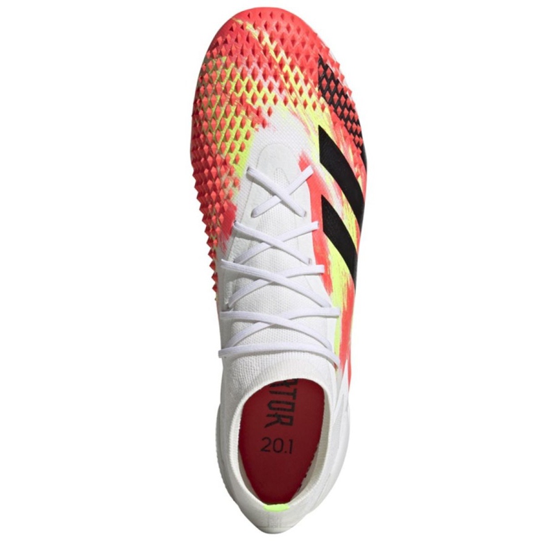 Chaussures de foot Adidas Predator Dracon 20.1 Fg M EG1599 multicolore blanc 2