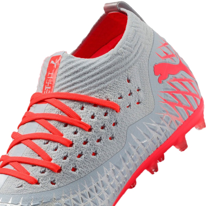 Chaussures de foot Puma Future 4.2 Netfit Mg M 105681-01 argent 2