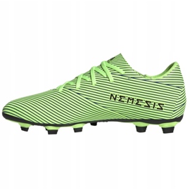 Chaussures de football Adidas Nemziz 19.4 FxG M FV3996 multicolore vert 1