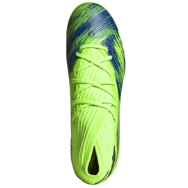 Chaussures de foot Adidas Nemeziz 19.3 Tf M FV3994 multicolore vert 2