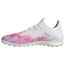 Chaussures de foot Adidas X 19.1 Tf M EG7135 multicolore blanc 1
