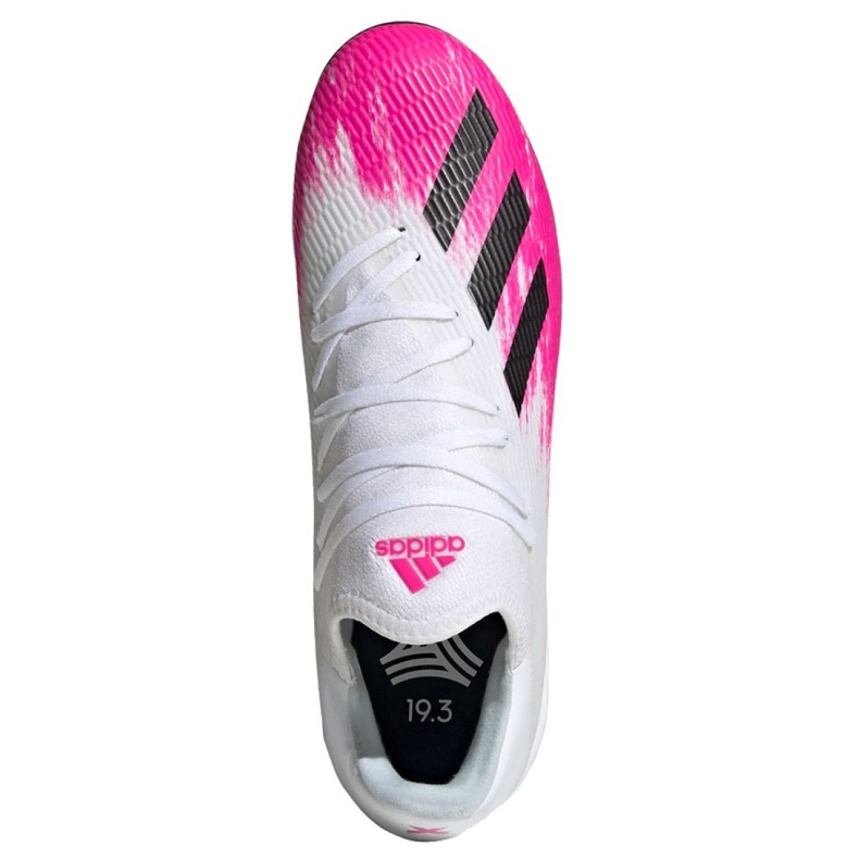 Chaussures de foot Adidas X 19.3 Tf M EG7157 multicolore blanche 2