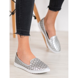 Renda Lords ajourés confortables gris 5