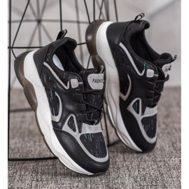 Via Giulia  Baskets mode sport noir 2