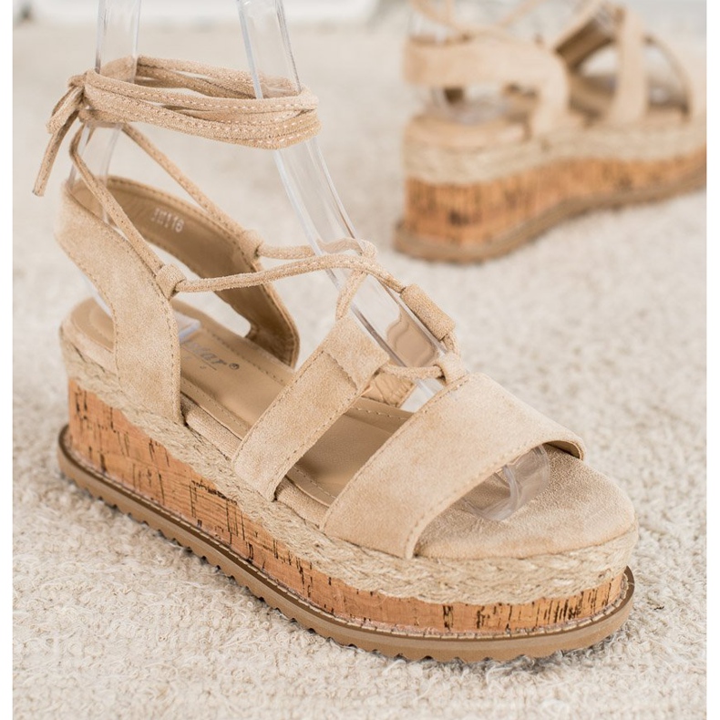 Seastar Compensées à la mode brun 2