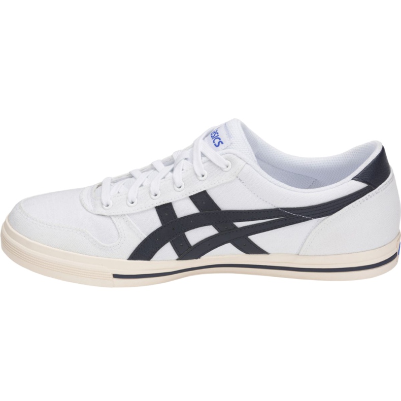 Chaussures Asics Aaron M 1201A008 101 blanc bleu marine 5