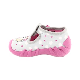 Chaussures pour enfants Befado 110P382 rose gris 1