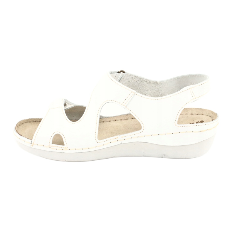 Inblu chaussures pour femmes sandales 158D113 blanc 1