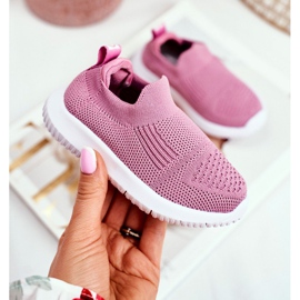 Apawwa Chaussures de sport pour enfants Slip-On Rose Eltros 1 Apawwa Chaussures de sport pour enfants Slip-On Rose Eltros 1