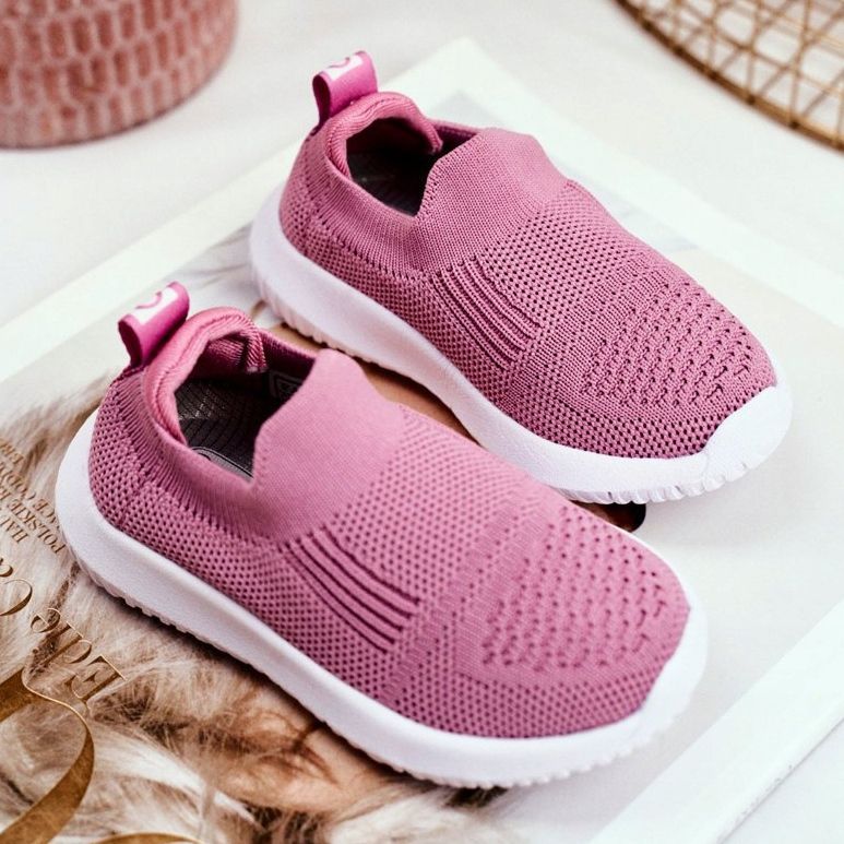 Apawwa Chaussures de sport pour enfants Slip-On Rose Eltros 2 Apawwa Chaussures de sport pour enfants Slip-On Rose Eltros 2