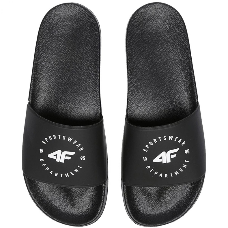 Chaussons homme 4F M H4L20 KLM002 21S le noir 1 Chaussons homme 4F M H4L20 KLM002 21S le noir 1