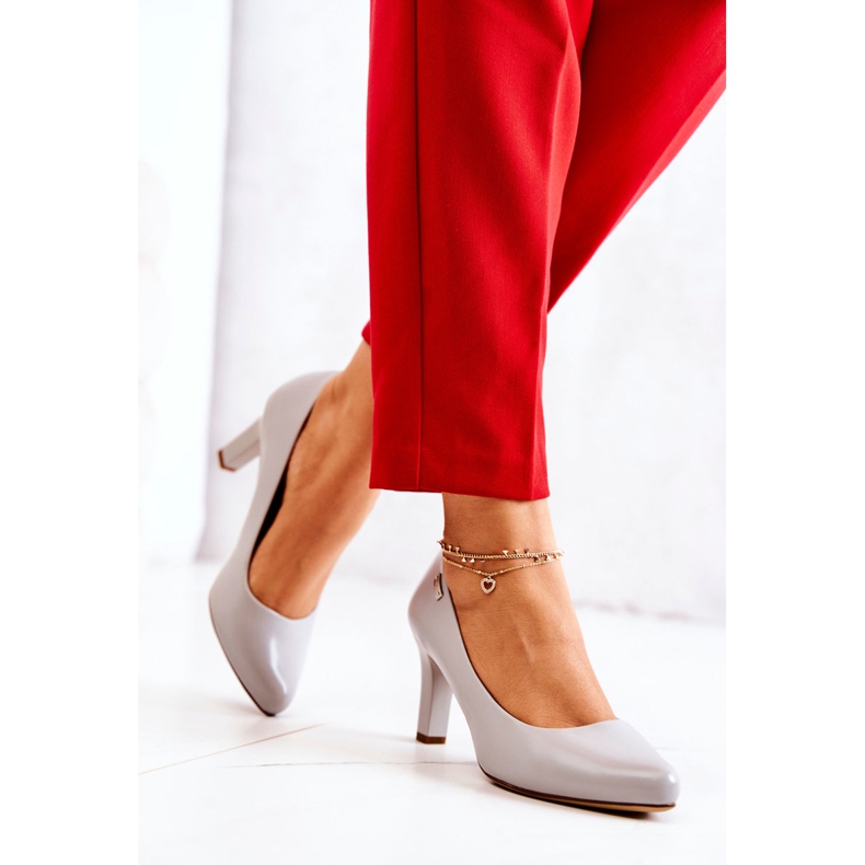 Escarpins pour femmes Sergio Leone Gris Mat Orsola 2