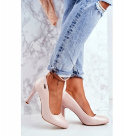 Escarpins pour femmes Pearl On a Heel Sergio Leone Rose poudré Campbell 2