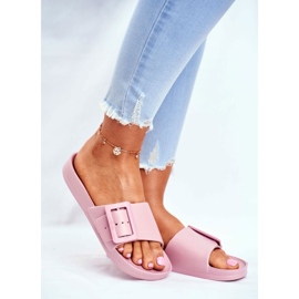 Chaussons Femme Big Star avec Boucle Rose FF274A387 1