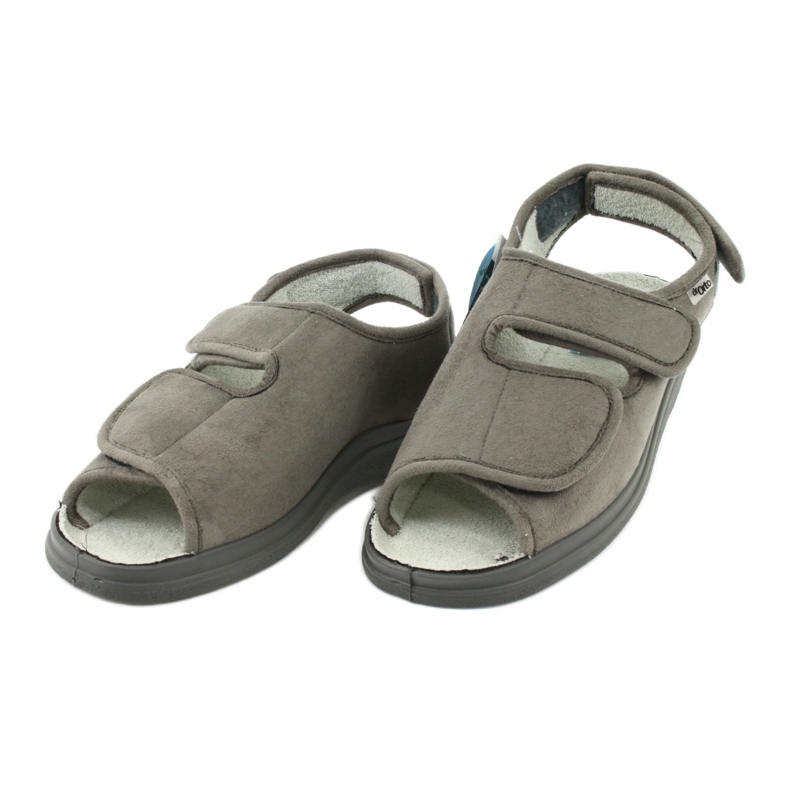 Sandales pour diabétiques Orto Befado 676d006 gris 2