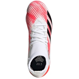 Chaussures de foot Adidas Predator 20.3 Tf Jr EG0929 multicolore blanche 1 Chaussures de foot Adidas Predator 20.3 Tf Jr EG0929 multicolore blanche 1