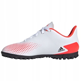 Chaussures de foot Adidas Predator 20.4 FxG Jr EG0933 multicolore blanche 2